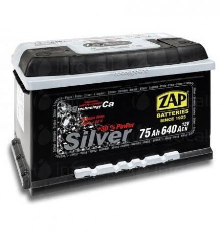 Акумулатор ZAP Silver - AH 75 - RSG Акумулатор ZAP Silver - AH 75 - RSG